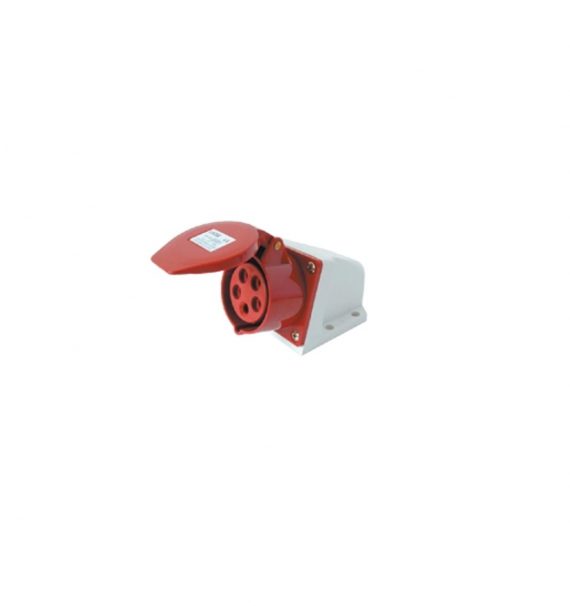 wall socket red