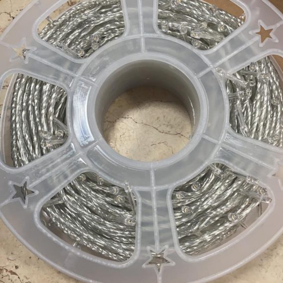 שרשרת 50 מ חוט שקוף